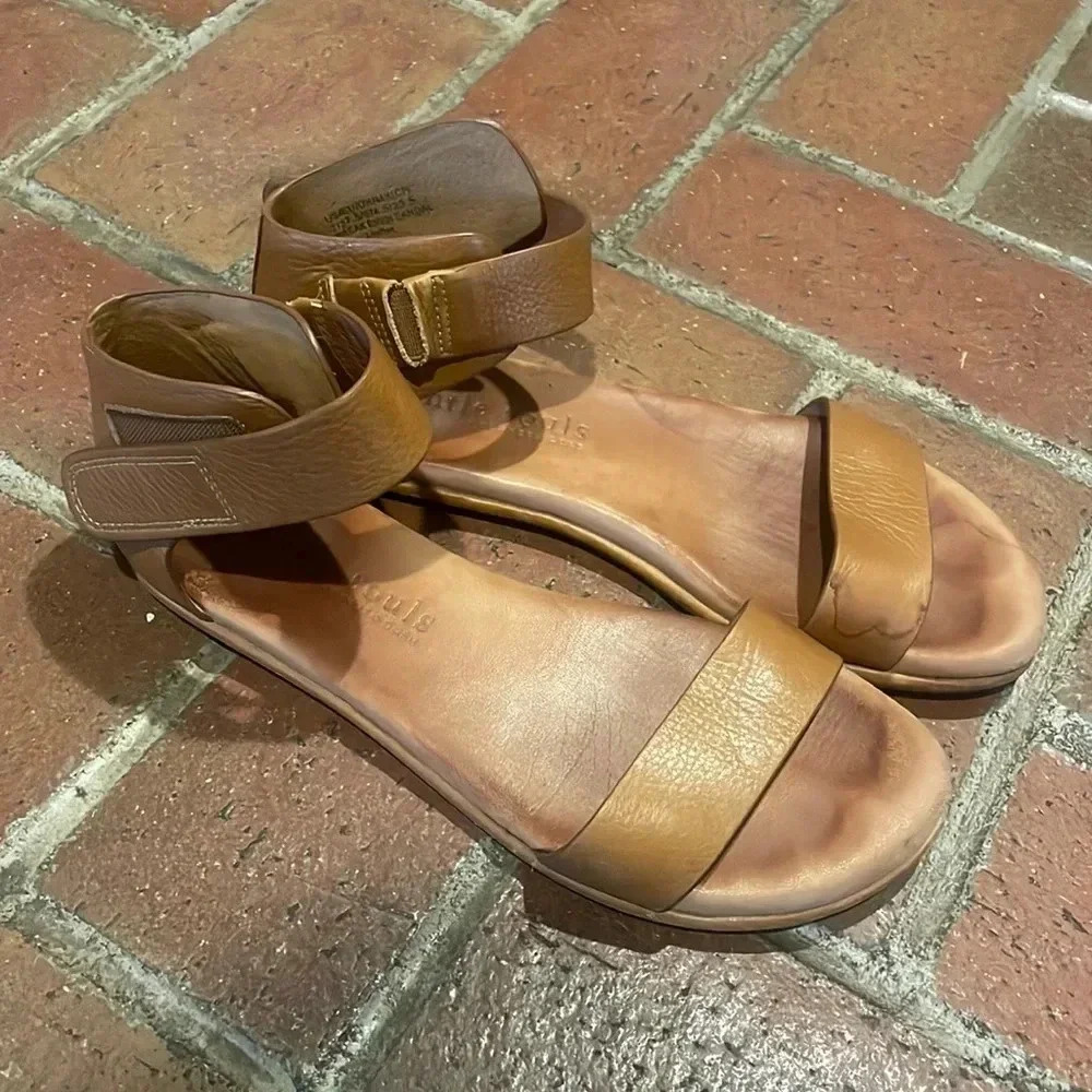 Gentle Souls Break Even Tan Sandals 7